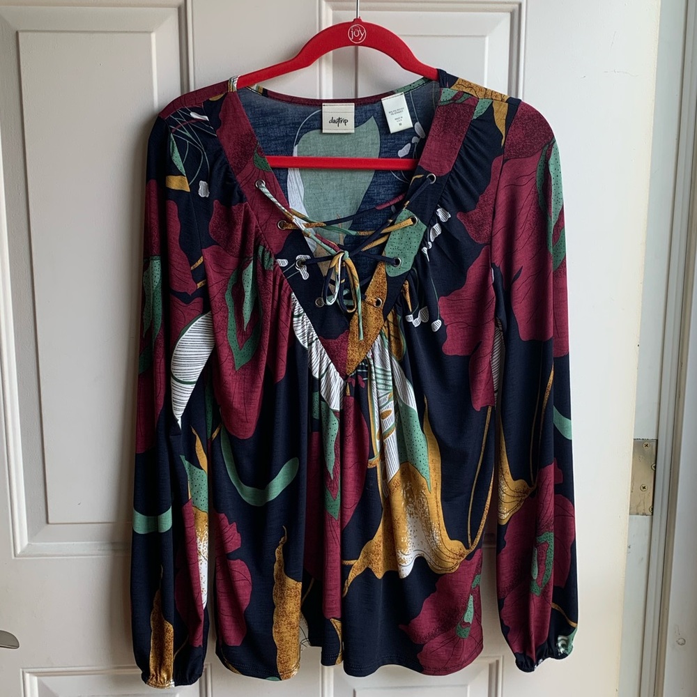 Daytrip long sleeve floral top
